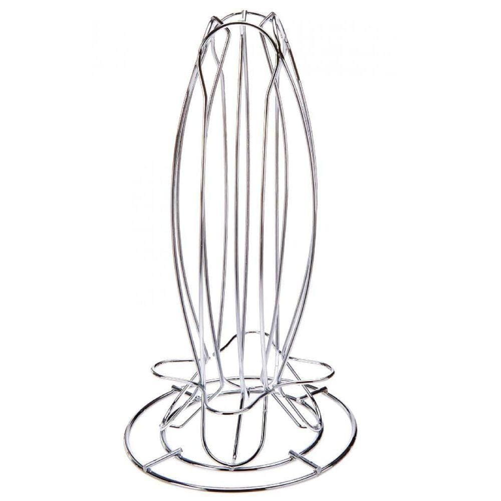 Suporte Para 24 Capsulas Nespresso Cromado 13,5X25,5Cm Lyor