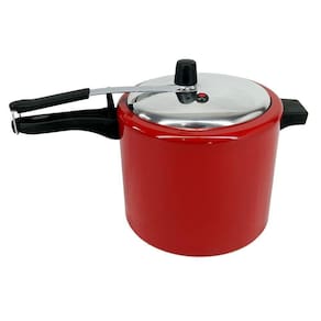 Panela De Pressão 7 Litros Alumínio - Vermelho