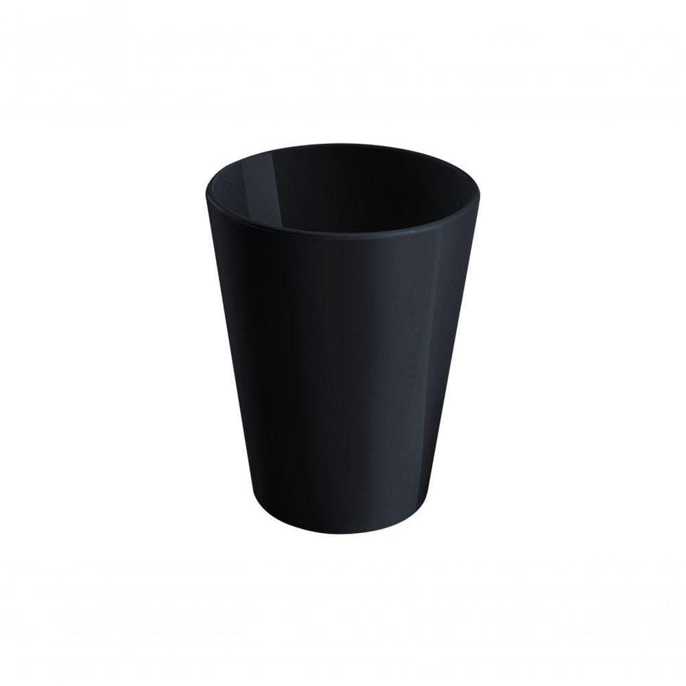 Copo Casual 7,3 X 7,3 X 8,9 Cm 200 Ml Preto Coza