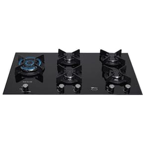 Fogão Cooktop Fischer 5Q TC Infinity Duo Blaze Gás Mesa Vidro 31800