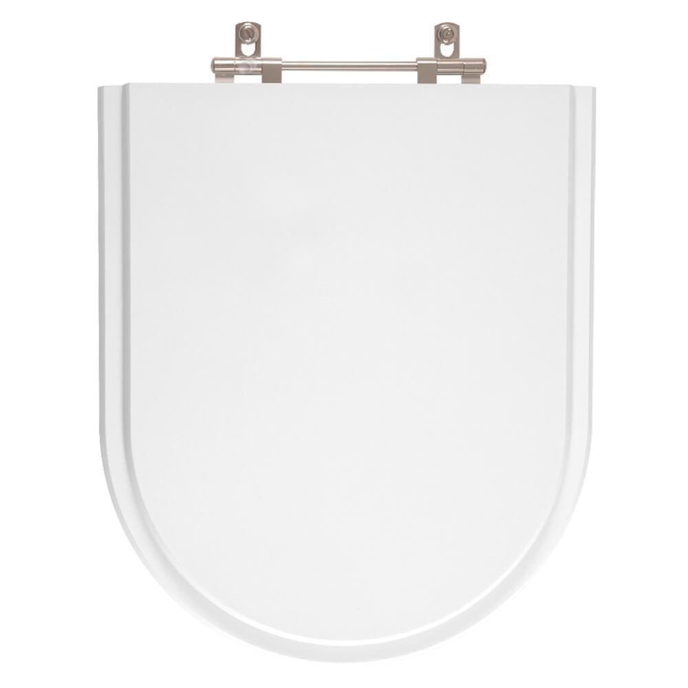 Tampa de Vaso Poliéster Luna Speciale Branco para bacia Icasa