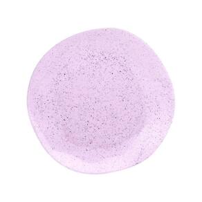 Jogo De Pratos Fundos Em Porcelana Ryo Com 6 Peças 22,5cm Oxford Pink Sand