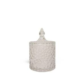 Bomboniere De Vidro Transparente 15cm