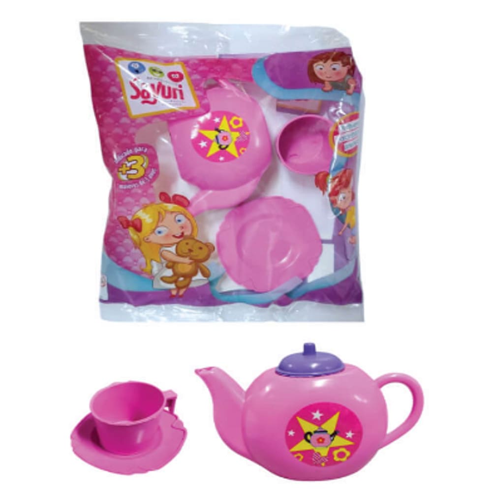 Kit Cafezinho Play Cooker c/ 4Pcs Cozinha Infantil