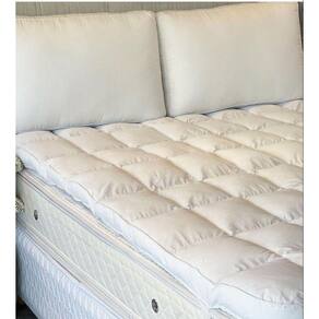 Pillow Top Queen Fiber Ball Plus Plooma 160X120X7 Cama Hotel