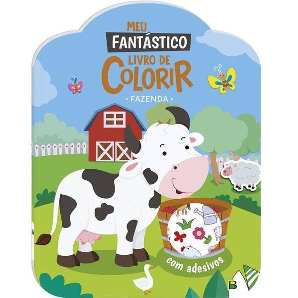 Meu Fantástico Livro de Colorir: Fazenda