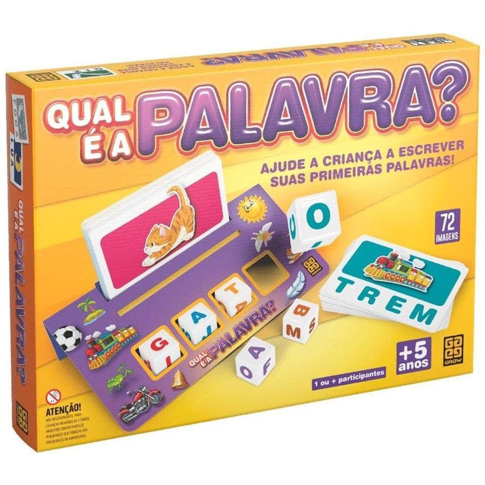 Jogo Qual é a Palavra? - Grow 3952