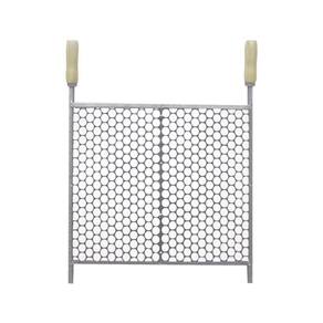 Grelha Inox 50x40 Moeda Perfil Galvanizado