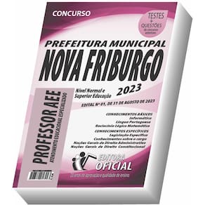 Apostila Prefeitura de Nova Friburgo - RJ - Professor AEE - Atendimento Educacional Especializado