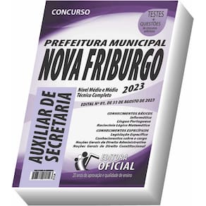 Apostila Prefeitura de Nova Friburgo - RJ - Auxiliar de Secretaria