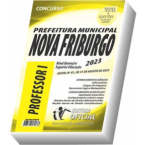 Apostila Prefeitura de Nova Friburgo - RJ - Professor I