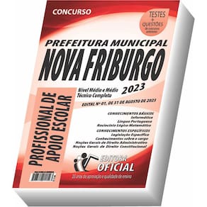 Apostila Prefeitura de Nova Friburgo - RJ - Profissional de Apoio Escolar na Educação Inclusiva