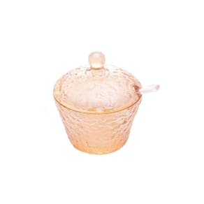 Açucareiro Em Cristal Martelado Petra 230ml Lyor âmbar