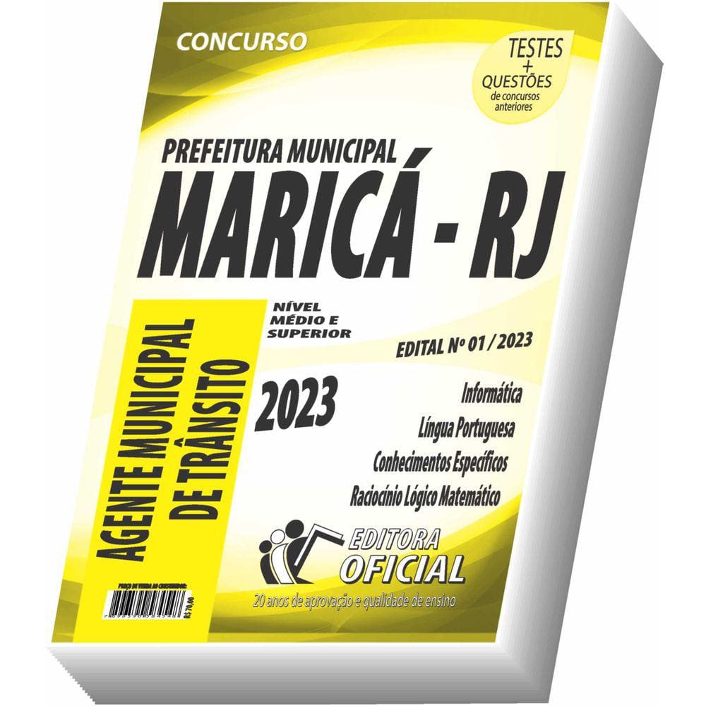 Apostila Prefeitura de Maricá - RJ - Agente Municipal de Trânsito