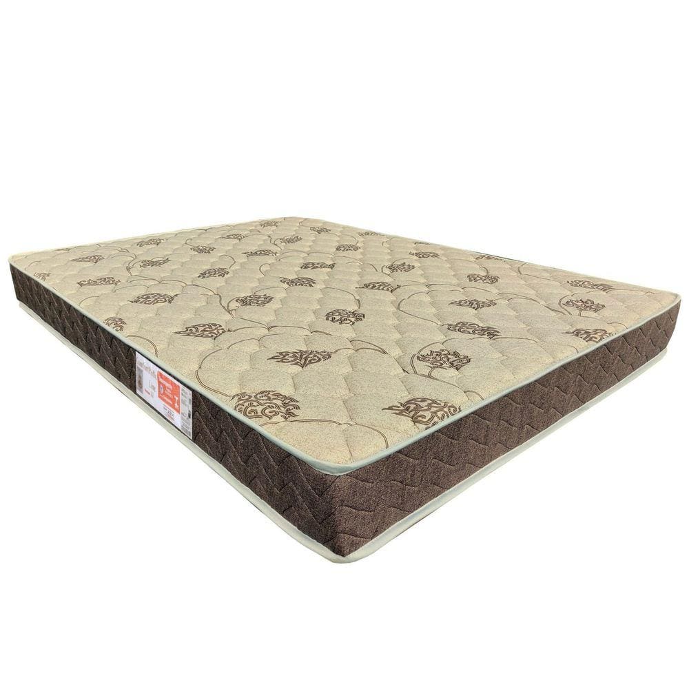 Colchão Queen Espuma Comfortpedic Line D33 Orthoflex 17x158x198cm Bege/Marrom