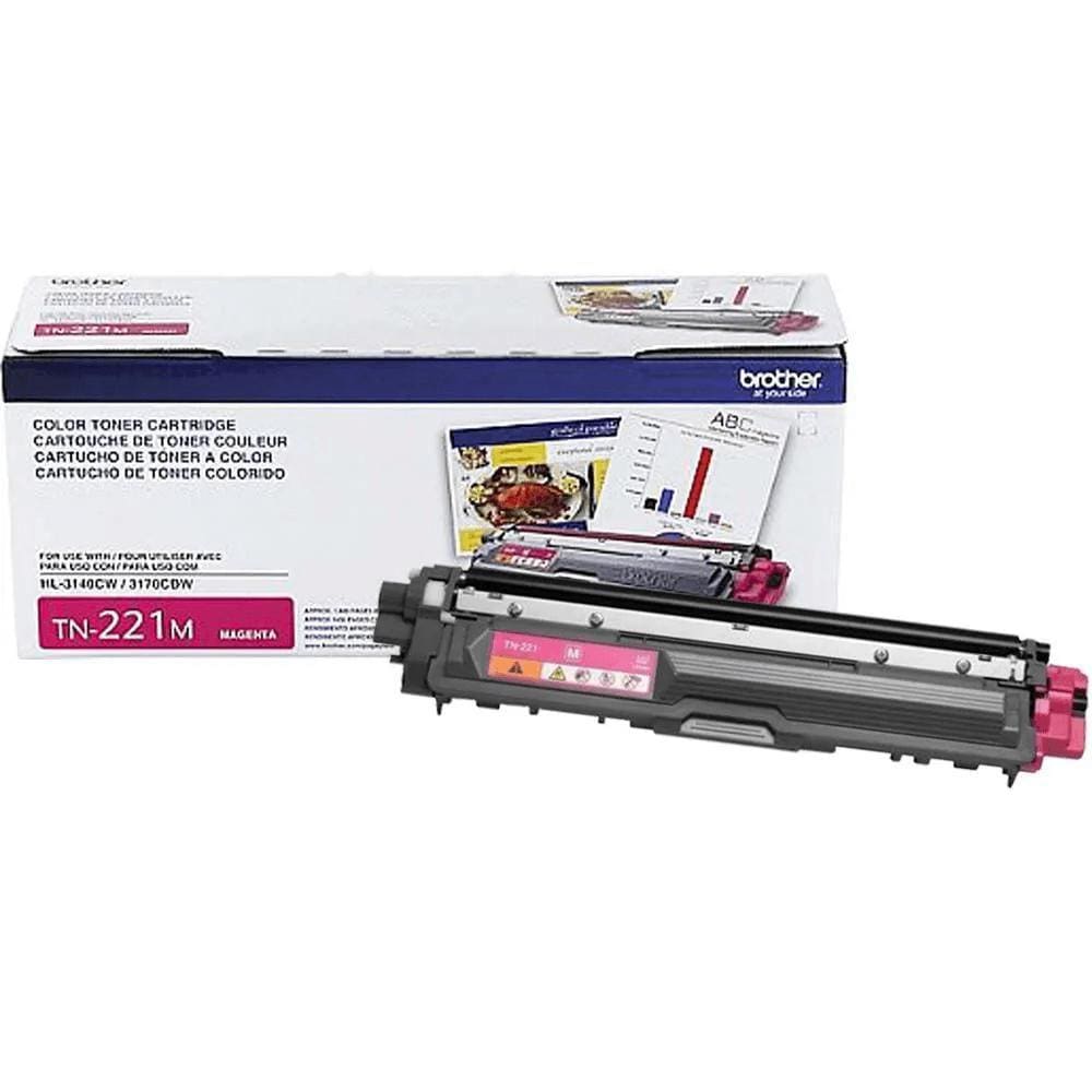 Cartucho Toner Brother TN-221M Magenta