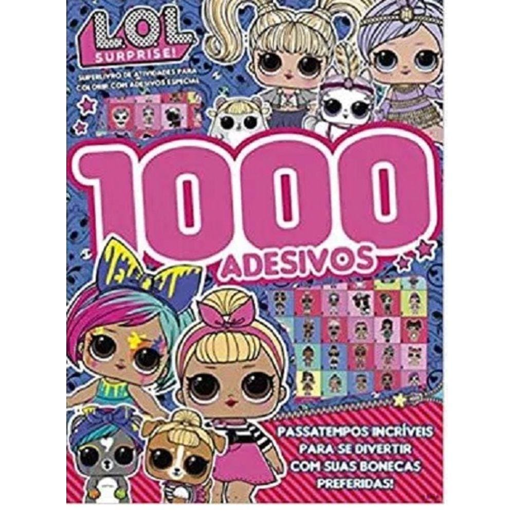 Lol Surprise! - 1000 Adesivos
