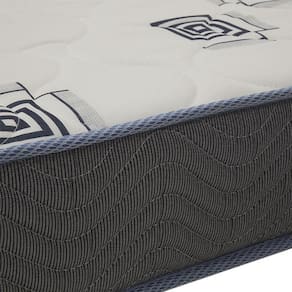 Cama Solteiro Simba Pés Madeira Natural com Colchão D33 - Reller Móveis