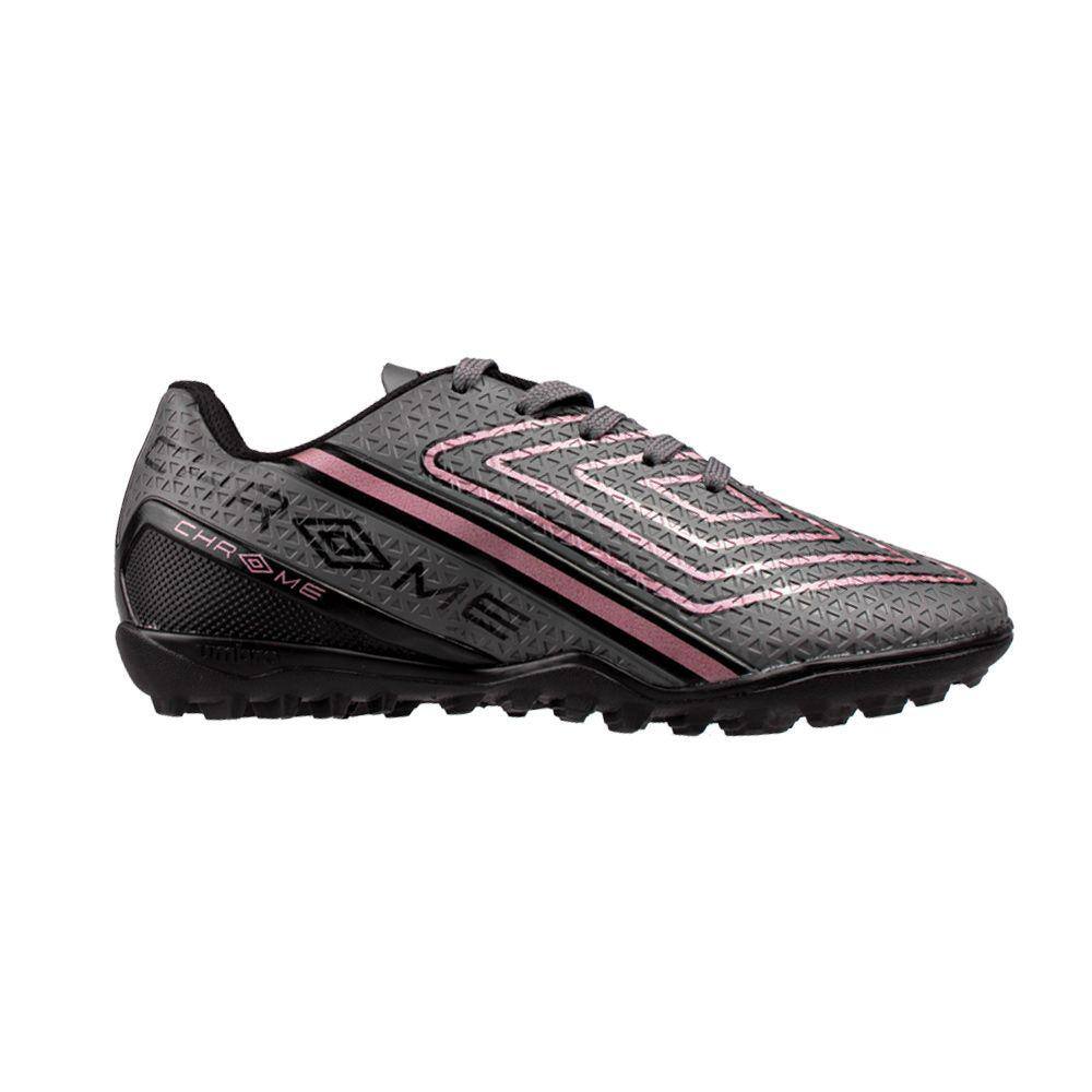 Chuteira Umbro Chrome Society Juvenil