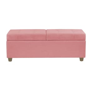 Recamier Bau Paris 1,20M Suede Rose - Clique Decor
