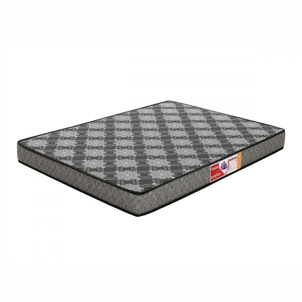 Colchão Casal Violeta D20 138x188x12 Cinza Estampado Prorelax