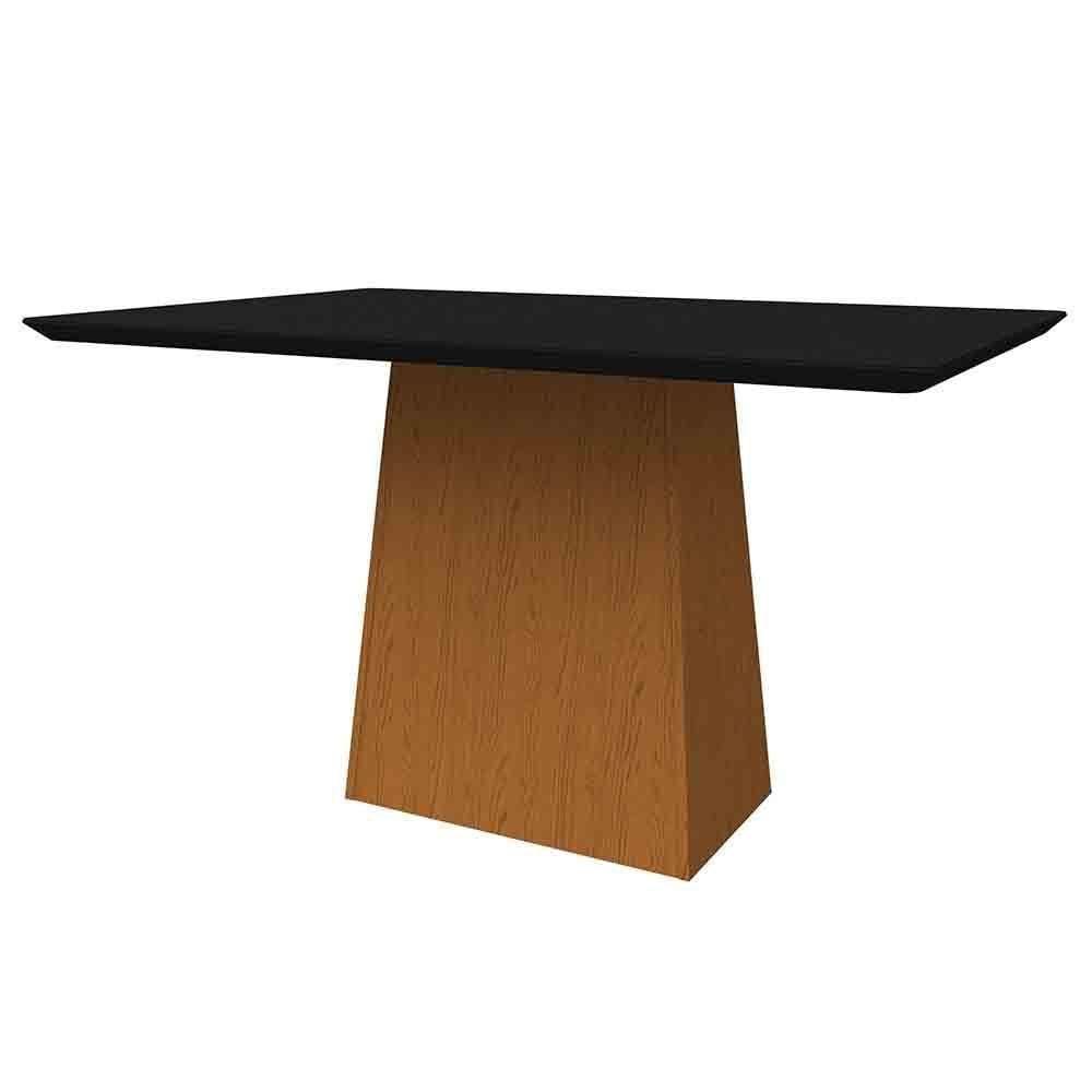 Mesa Bárbara 135X90Cm - Ypê/Preto
