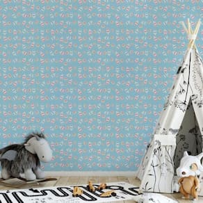 Papel De Parede Kids Milk Shake E Donuts