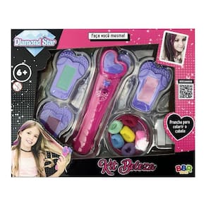 Conjunto de Beleza com Prancha R3328 - Bbr Toys