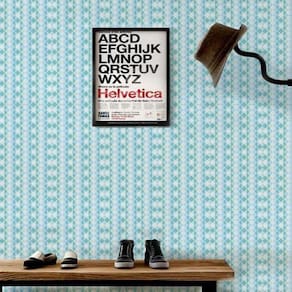 Papel De Parede Infantil Geometrico Menino