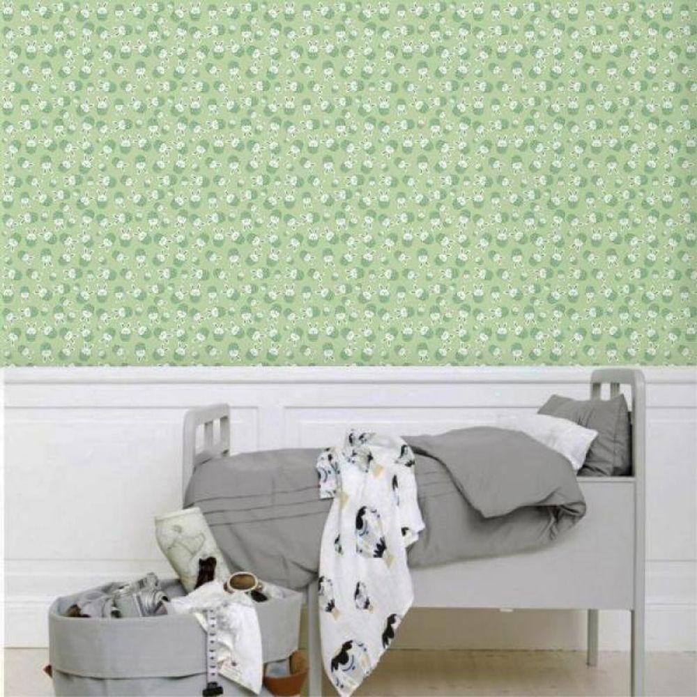 Papel De Parede Infantil Coelinhos Páscoa