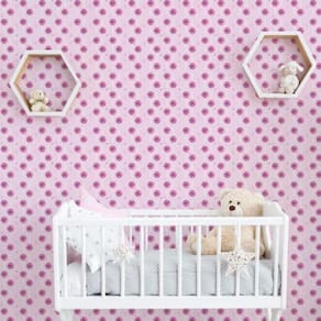 Papel De Parede Infantil Pirulito Rosa