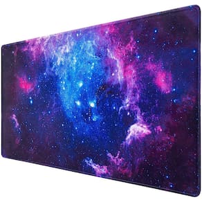 Gaming Mouse Pad, Canjoy Extended Mouse Pad, XXL Big Computer Keyboard Mouse Mat Desk Pad com base antiderrapante e borda costurada para home e gaming