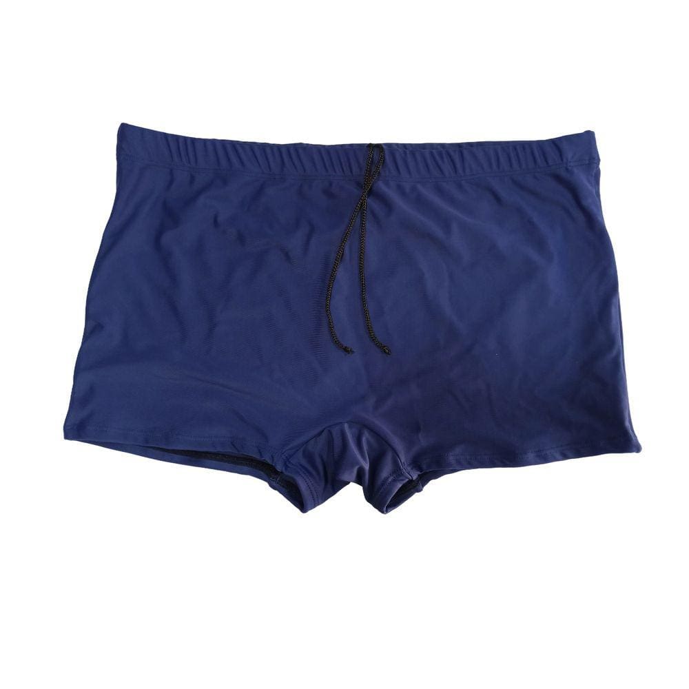 Sunga boxer adulto forrada azul marinho P ao 52