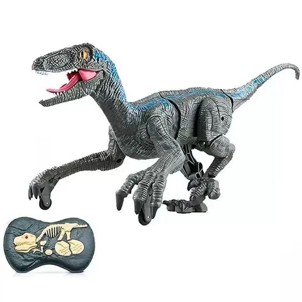 Dinossauro Robô Xtrem Bots Controle Remoto e Som - Fun