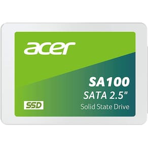 Acer SA100 240GB 2.5 Polegadas SSD SATA III 3D NAND PC Unidade de Estado Sólido Interno Até 560 MB/s - BL.9BWWA.102