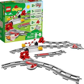 Blocos de construção de trilhos de trem LEGO DUPLO (23 peças)
