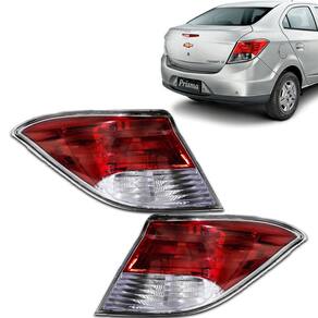Par Lanterna Traseira Chevrolet Prisma 2013 2014 2015 2016 Rubi