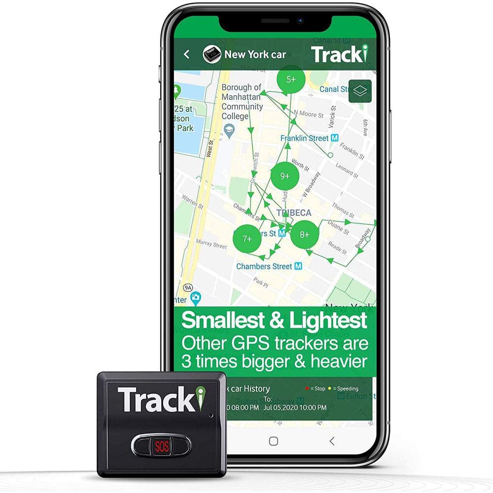 Tracki 2020 Modelo Mini Rastreador GPS em tempo real. Cobertura completa dos EUA e do mundo. para Veículos, Carro, Crianças, Idosos, Cães e Motociclet