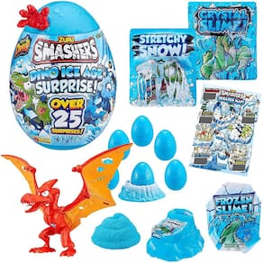 Smashers Ovo Surpresa Dino Era do Gelo (25+ Surpresas!) by ZURU - Pterodáctilo, Azul