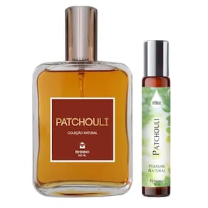 Kit Perfume Patchouli 100Ml Feminino + Spray Portátil 10Ml