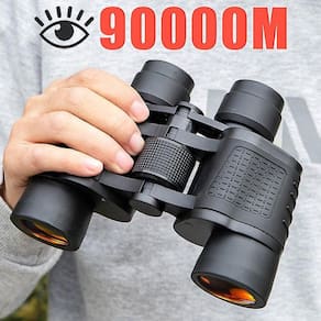 Binóculos de Alta Potência 80x80 para Longo Alcance com Lente HD de Vidro Óptico