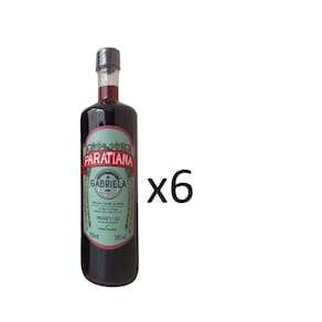 Kit Cachaça Gabriela Cravo e Canela Paratiana 700ml 6unid