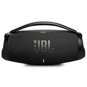 Caixa De Som Bluetooth JBL Boombox 3 Wifi Preta Até 24h de Reprodução À Prova d´água 136W