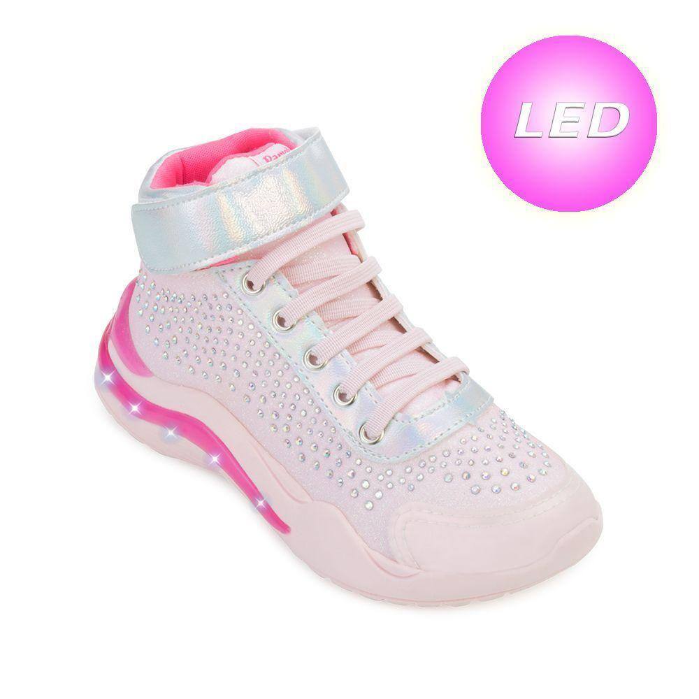 Tênis Botinha Led Pampili Infantil PP23-68302