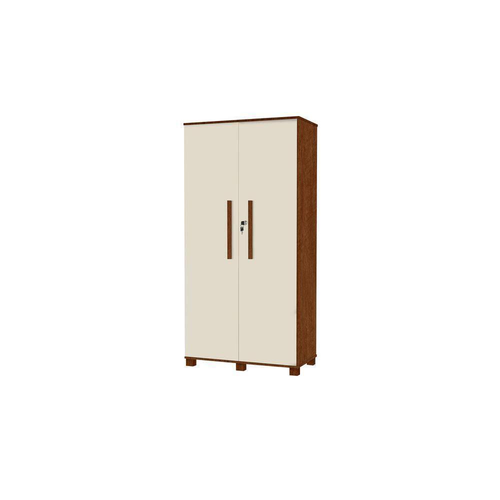 Multiuso 2 Portas Com Chave Para Quarto Off Com Canela