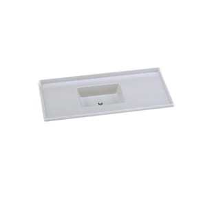 Pia Sintética Para Cozinha 120cm x 55cm AJ Rorato Gelo