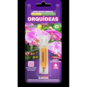 Fertilizante Foliar Orquideas 5 ml Concentrado Ouro Garden