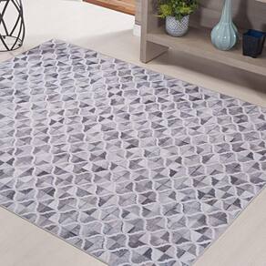 Tapete 200x250cm Ecológico Niazitex Cinza