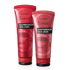 Combo Siàge Cauterização dos Lisos: Shampoo 250ml + Condicionador 200ml