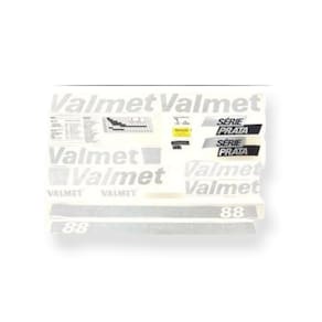 Adesivo 80325200 Decalque Valmet 88 Cafeeiro Série Prata